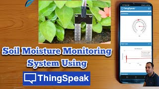 Soil Moisture, Temperature, Humidity Monitor Using ESP8266 and ThingSpeak | ThingSpeak IOT Projects screenshot 3
