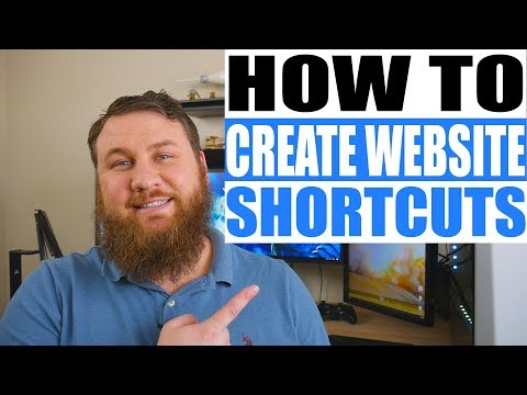 How to Create Shortcuts to Websites on your Desktop