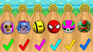 Going Balls 🔥: Space Run Competition| Impossible Walkthrough Level 👑| Android Games/ Ios Games