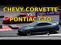 Chevy Corvette Vs. Pontiac GTO Drag Race