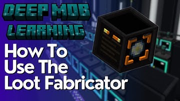 How To Use The Loot Fabricator In Hostile Neural Networks / Deep Mob Learning