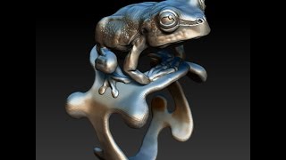 ZBrush / flog ring making   sculpted by AKIRA WAKUI