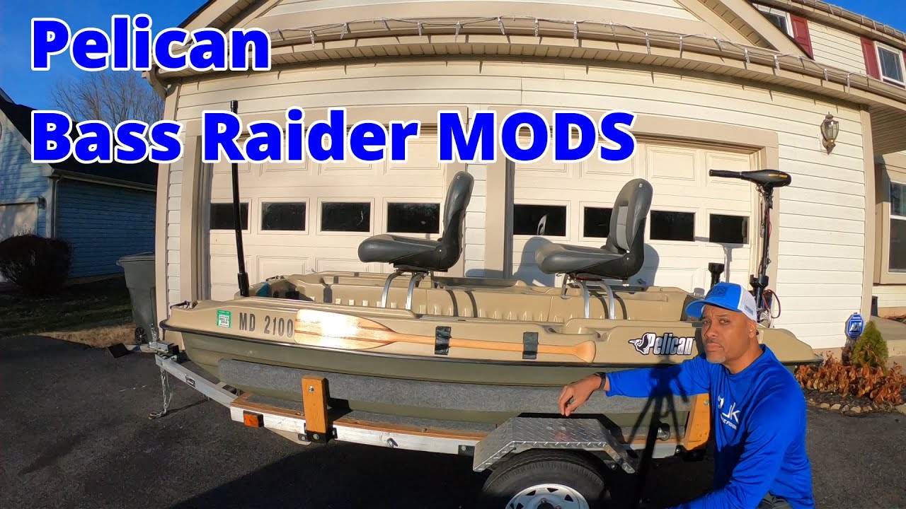 PELICAN BASS RAIDER 10e MODIFICATIONS Overview {Bass Catching Machine} 