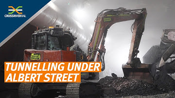 Tunnelling Under Albert Street