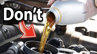 Don't EVER Use This Oil In Your BMW !!