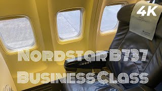 Nordstar Airlines | BEST SHORTHAUL BUSINESS CLASS SERVICE | BOEING B737-800 | Sochi to Moscow