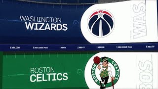 Washington Wizards vs Boston Celtics - Full Game Highlights - NBA Live 18 on PS4