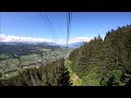 Tlphrique  rochebrune vue sur megve en monte