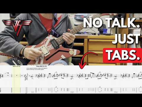 Van Halen - Runnin' With The Devil - | How Eddie Actually Played It (Accurate TAB)
