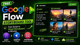 FREE Google Flow Storyboard Tool From Script to Visual Story Board in Minutes (2026 Full Guide)  