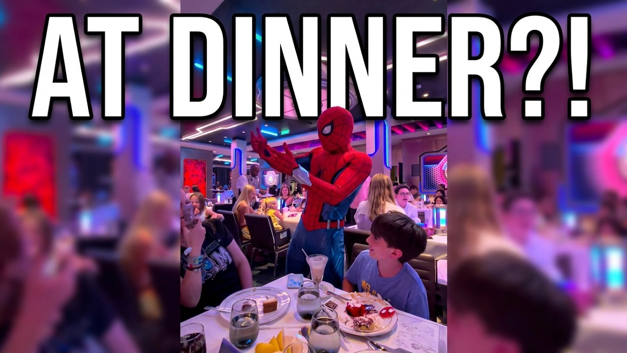 Worlds of Marvel: Everything You Need to See at This Disney Wish Dinner