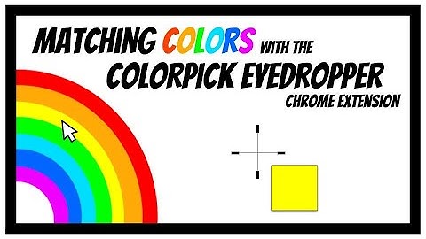 ColorPick Eyedropper Tutorial