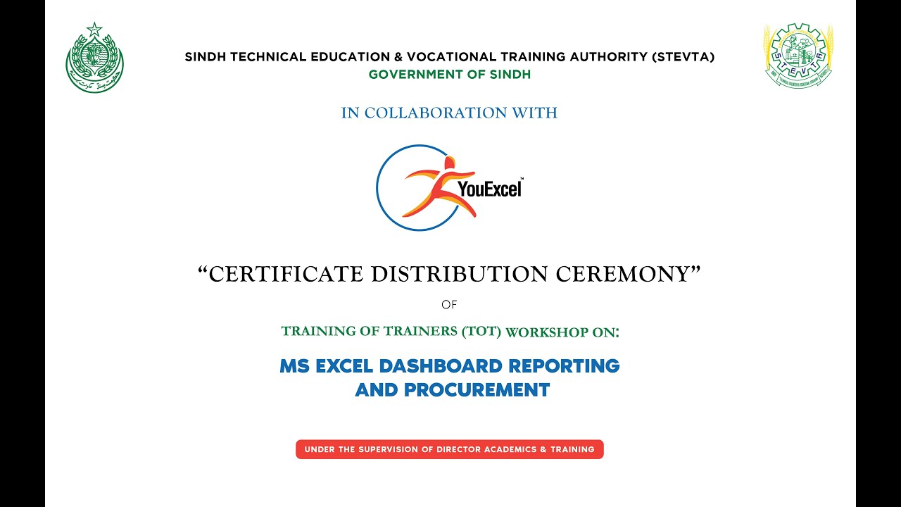 Dashboard Reporting and Procurement | Corporate Workshop Highlights | YouExcel