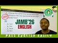 Top 35 JAMB 2026 English Questions and Answers 📕 | 99% Predictions
