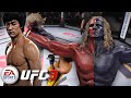 BRUCE LEE vs GILL (Street Fighter3) UFC3