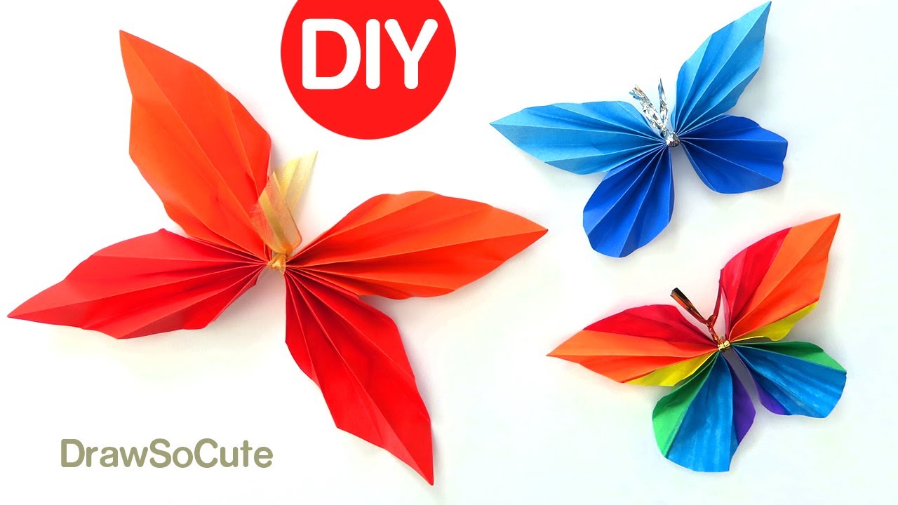 40 Easy Paper Origami Art Design For Beginners  Origami passo a passo,  Como fazer borboletas, Como fazer origami