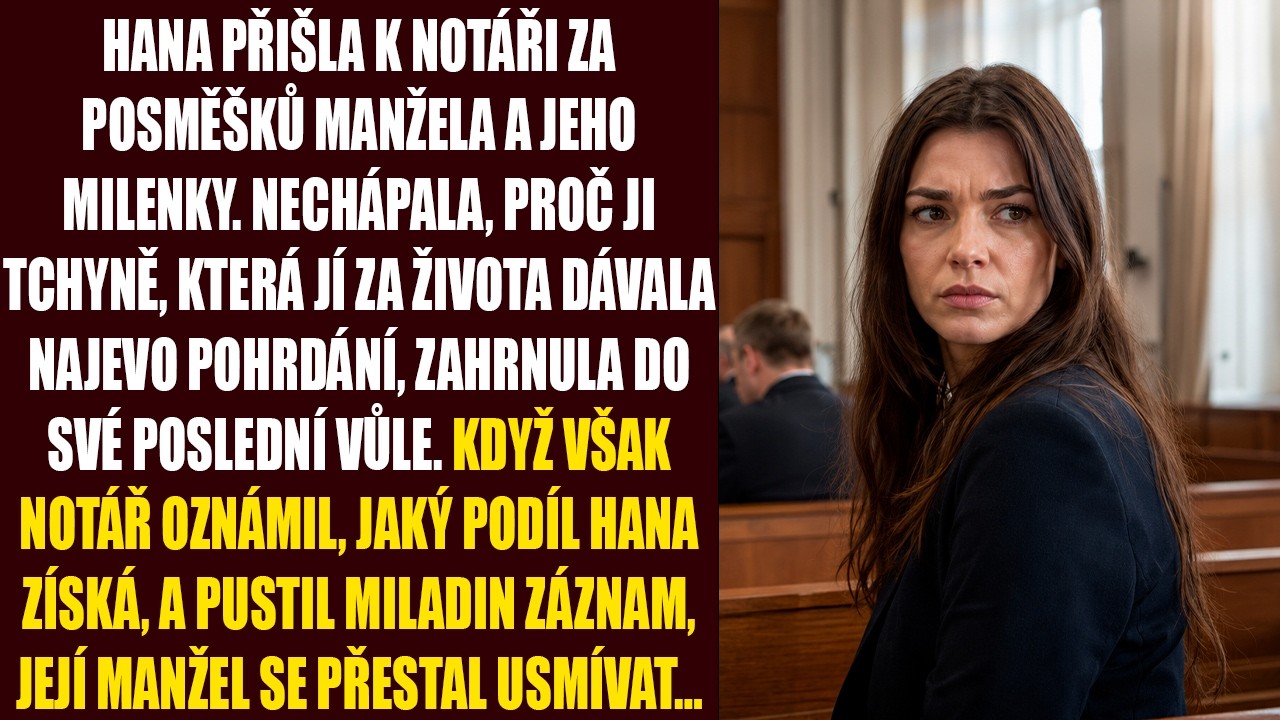 Obálka od notáře přistála na stole v pět odpoledne. Moje tchyně mě patnáct let záměrně vynechávala ze všeho, co považovala za rodinnou záležitost. Nikdy mi neodpustila, že jsem si vzala jejího...