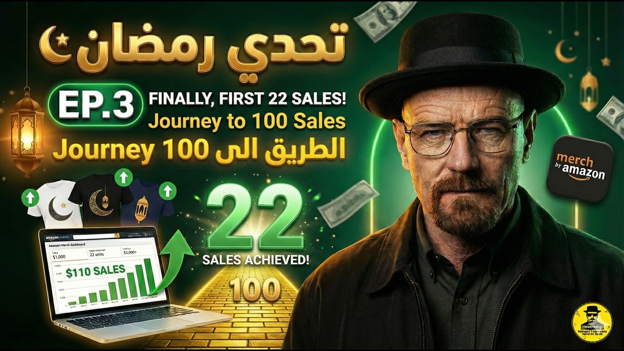 Ramadan Challenge EP.3: First 22 Sales 💰 Case Study خطوة بخطوة 🧱