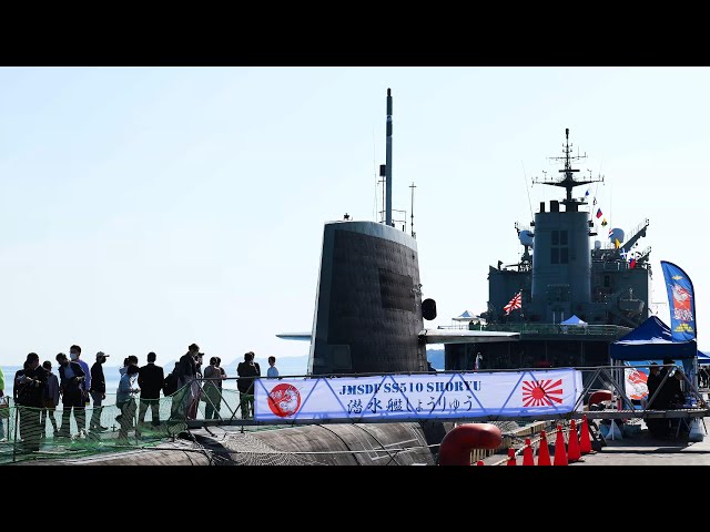 4K】「鉄のくじら」海上自衛隊潜水艦「しょうりゅう」一般公開