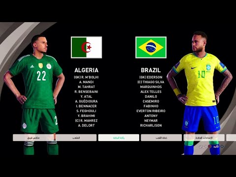 EFootball Pes 2024 Algeria Vs Brazil PlayStation 4 Games 