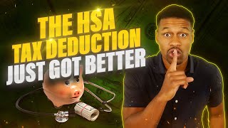 NEW HSA Deduction: PAY LESS TAXES, Writeoff Health Expenses, and TAXFREE Wealth! [HSA Explained]