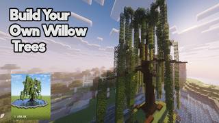 How To Make A Custom Willow Tree In Minecraft (No Axiom)