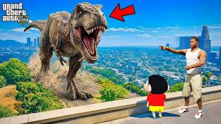 Franklin Going to Jurassic Park in GTA 5