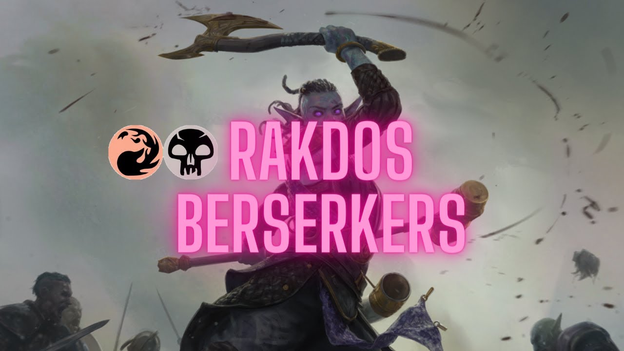 MTG Arena | Rakdos Berserker Aggro | Kaldheim Standard Decktech and Gameplay