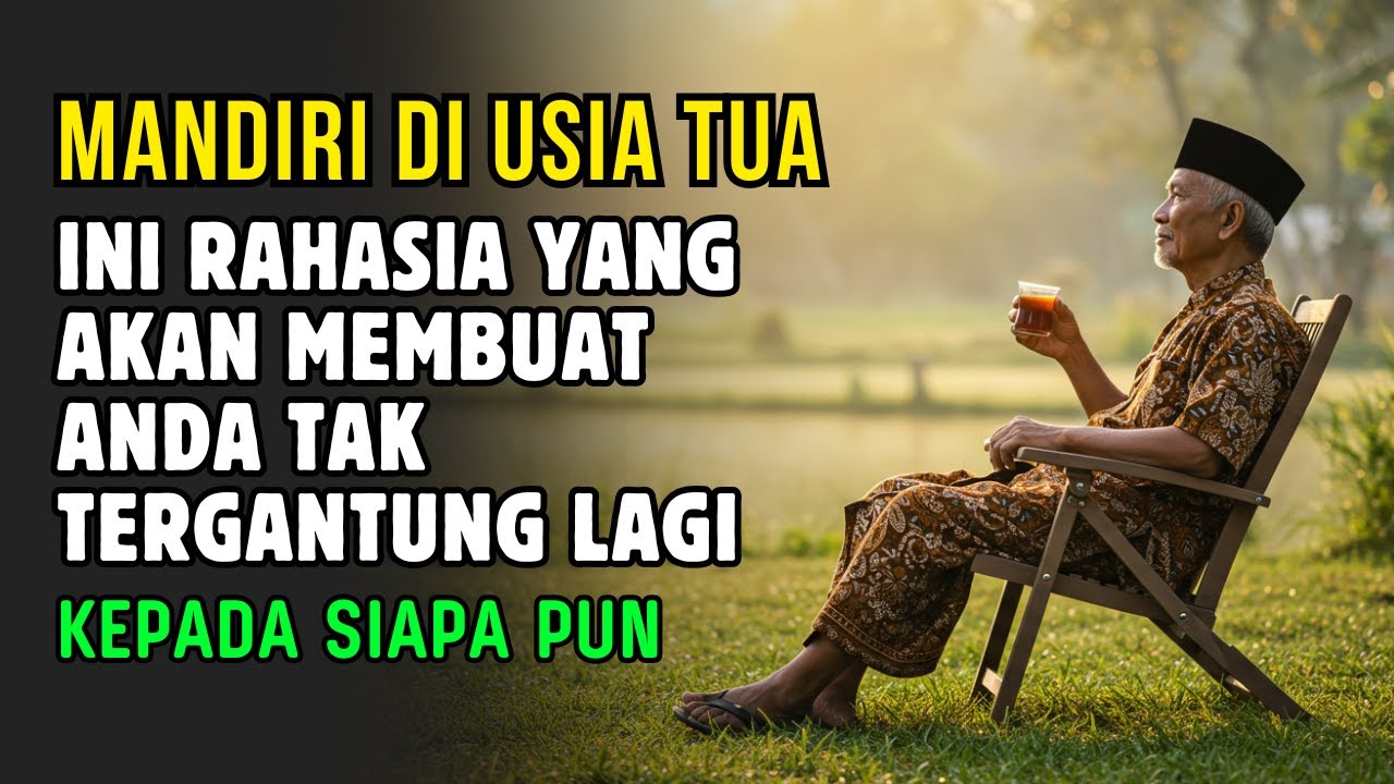 5 Rahasia Agar Hidup Mandiri dan Bahagia di Usia 60+ Tanpa Stres! Lansia Bahagia
