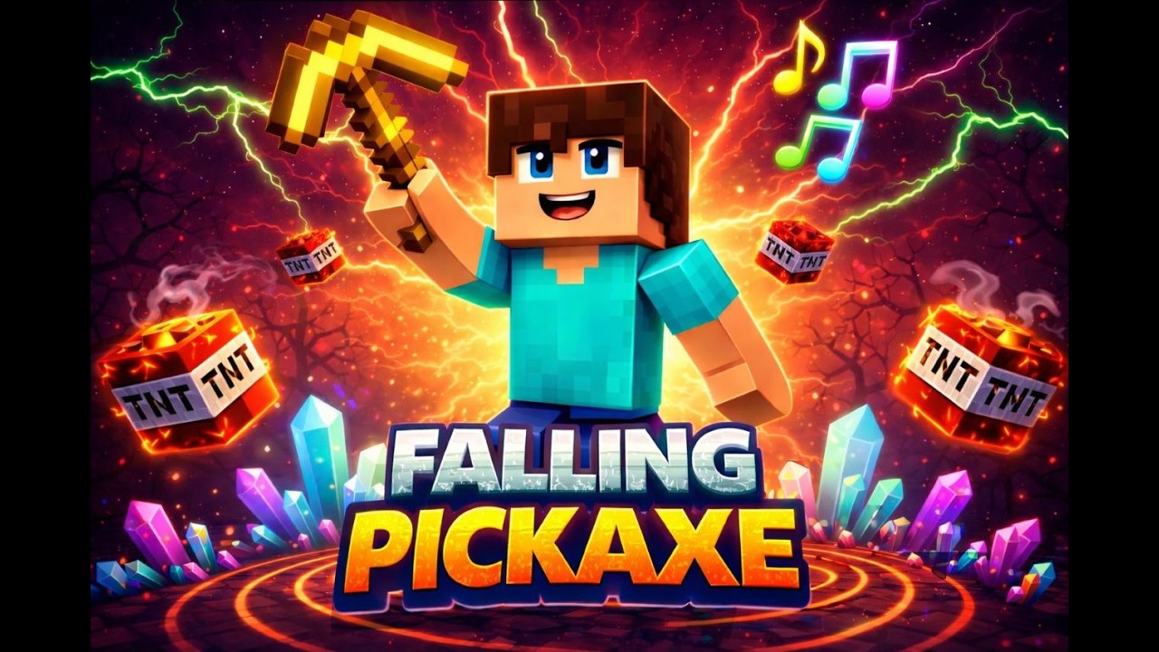 Minecraft 💣 LIVE PICKAXE Challenge