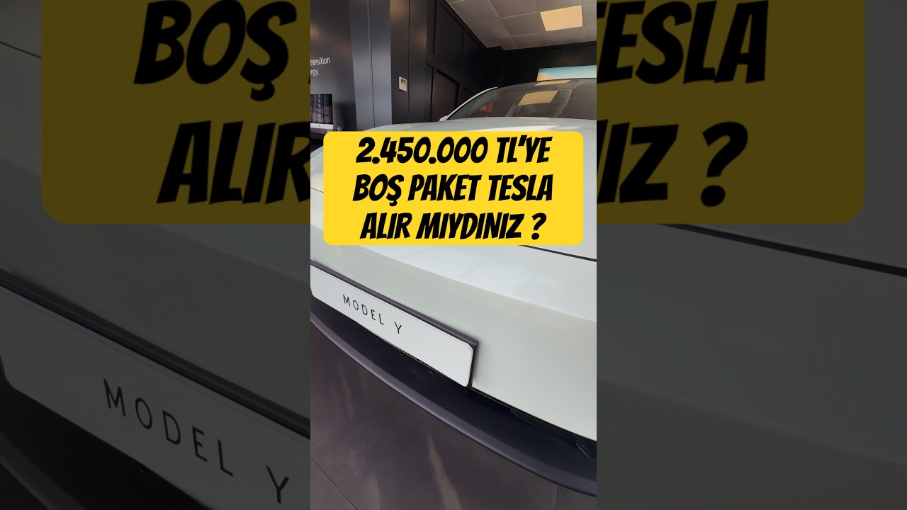 Tesla’nın Standart paketini sizler nasıl buldunuz? #trending #shorts #tesla #teslamodely #shortvideo