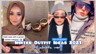 Winter Trendy Hijab Tutorial Outfits Of 2021 Winter Version