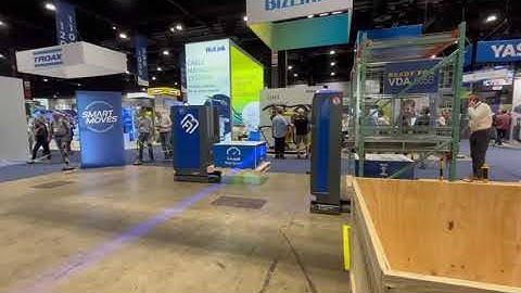 A-MATE Counter and A-MATE FreeLift in action at Automate