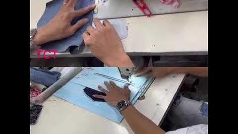 UD-VTJ SG-Sử dụng rập gấp+ may ly túi sau x2