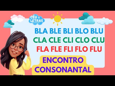 COMO ENSINAR A LER ENCONTRO CONSONANTAL com a letra L