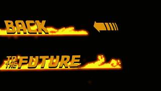 "Back to the Future" Title Sequence | Spring 2019 Student Hand-Drawn Animation