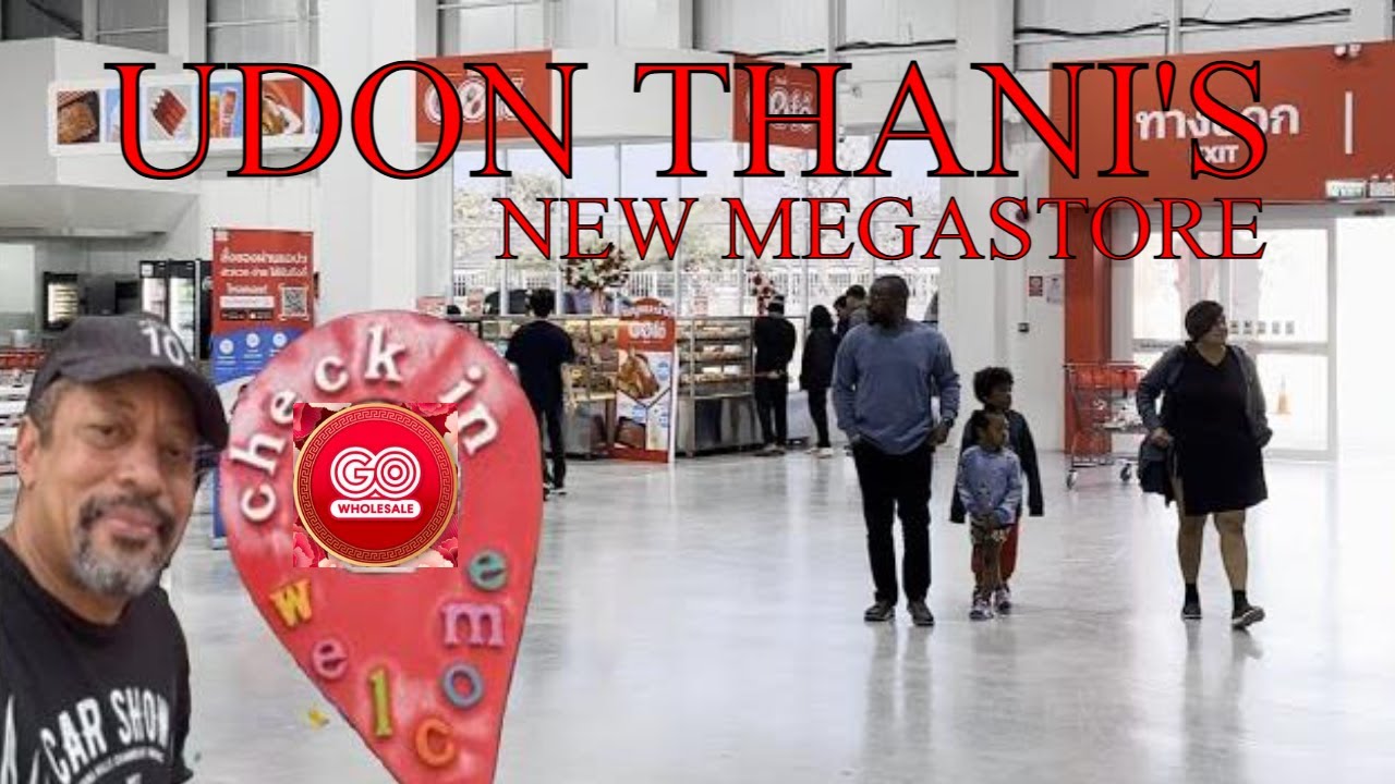 GO Wholesale Market Udon Thani Thailand 