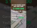 Day 9: The race to 500 legends begins! 🏎️ #money #shorts