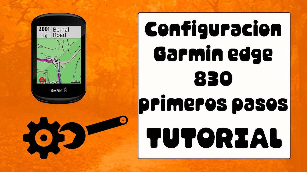 Garmin Edge 830 configuración primeros pasos en español - Viajeros Fisgones  - YouTube