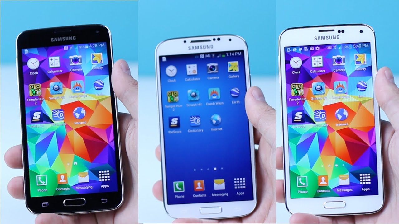 Galaxy S5 Octa Core vs Galaxy S5 Quad Core vs Galaxy S4 Speed Test!  YouTube