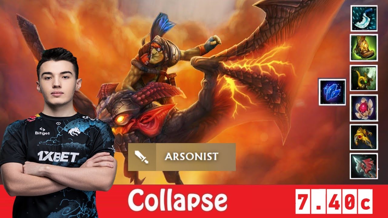 [DOTA 2] TSpirit.Collapse BATRIDER [TEAM SPIRIT vs TEAM YANDEX] [FISSURE UNIVERSE 8] [7.40c] [2]