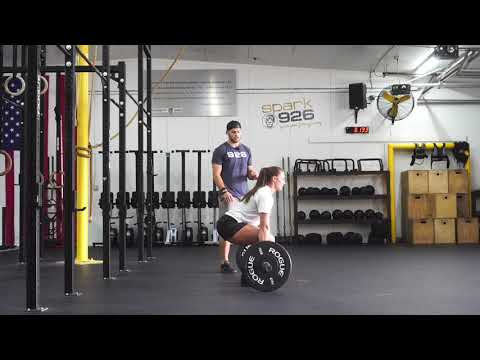 CrossFit 926. Movement Library - Barbell Power Clean.