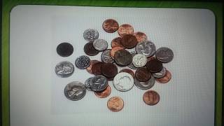 U.S. Coins: penny, nickel, dime, quarter
