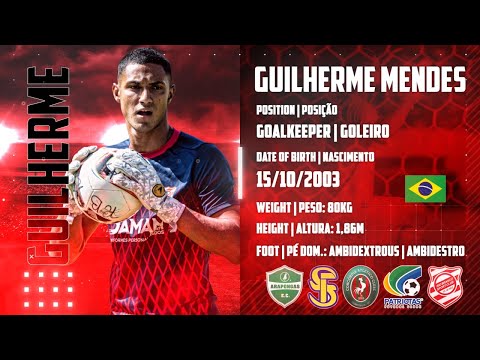 Guilherme Mendes ⚽ Goalkeeper | Goleiro ⚽ Highlights 2023