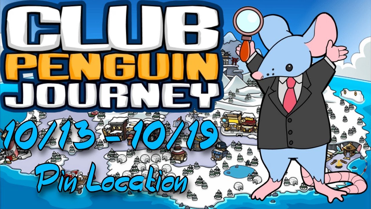 Club Penguin Journey Pin Location 10/13 - 10/19