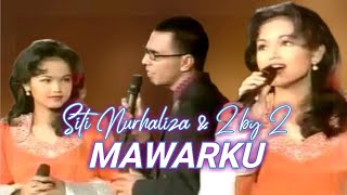 Siti Nurhaliza \u0026 2 by 2 - Mawarku | AIM 1997 (LIVE)