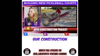 (Clip) The Hot Seat: Pickleball Postcast - Building New Pickleball Courts #shorts #pickleball