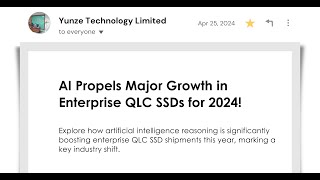 AI Propels Major Growth in Enterprise QLC SSDs for 2024!
