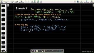 The Closed Interval Method