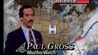 From the Vault: First weather reports at WDIV for Paul Gross